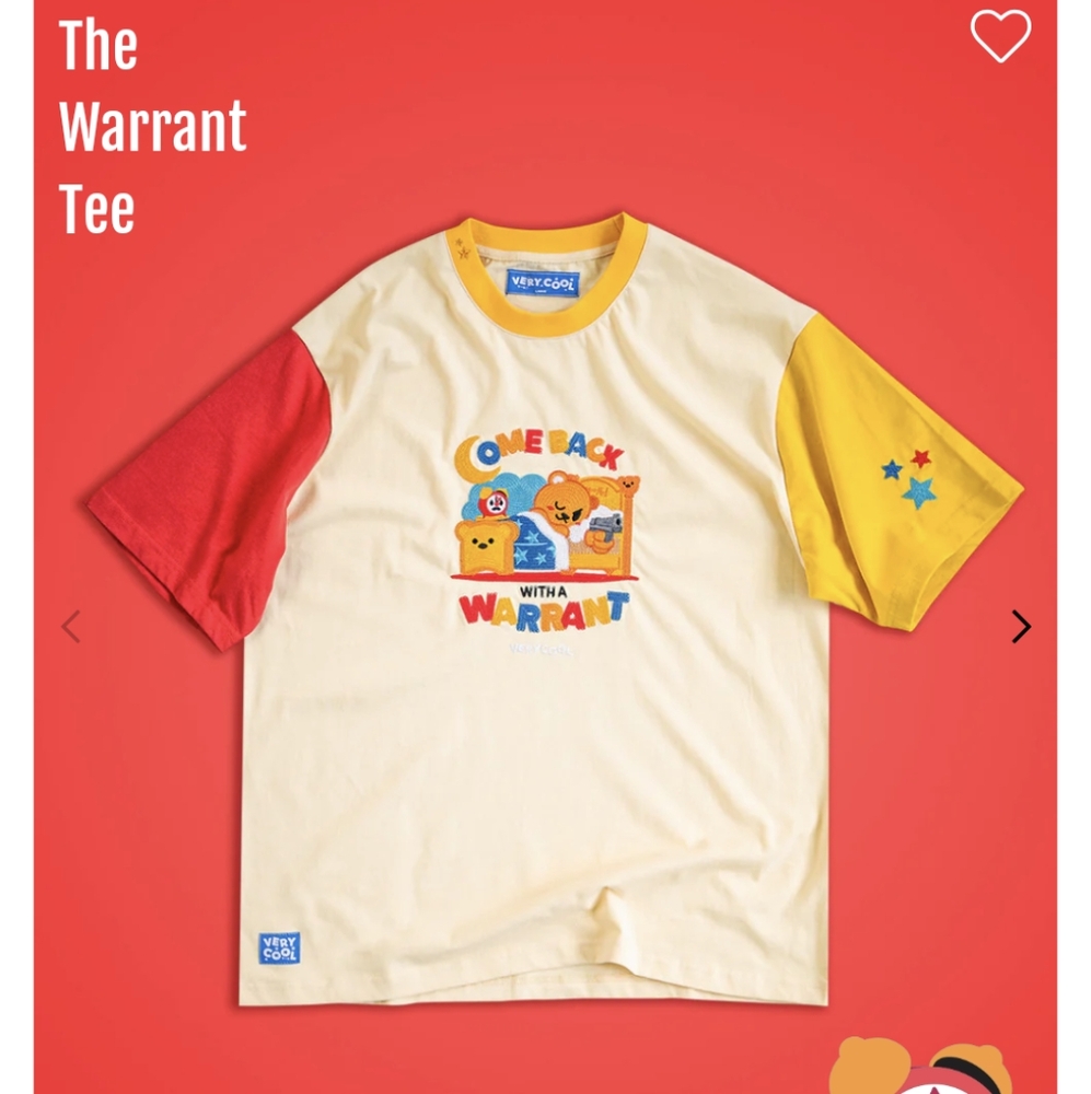 NWT The Warrant Tee Very Cool